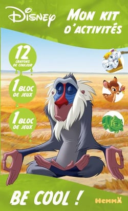 Mon kit d'activités - disney - be cool !