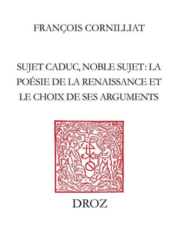 Sujet caduc, noble sujet