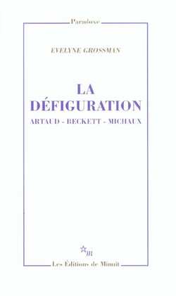 La defiguration artaud beckett michaux