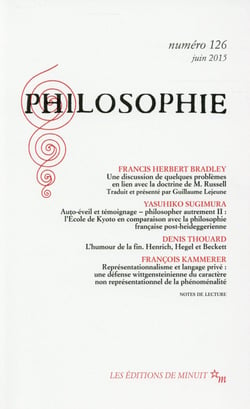 Revue Philosophie n.126