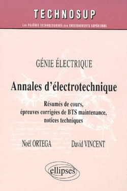 Annales d'électrotechnique - BTS maintenance - Niveau A