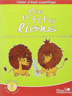 Cahier d'éveil scientifique - les p'tits lions - GS