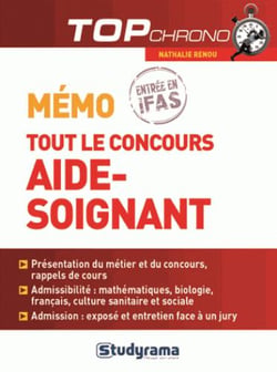 Mémo - tout le concours aide-soignant