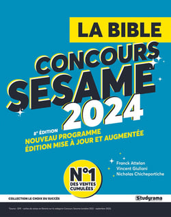 La bible du concours SESAME 2024