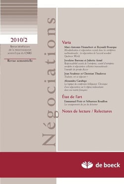 Négociations n.14