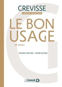Le bon usage (16e édition)