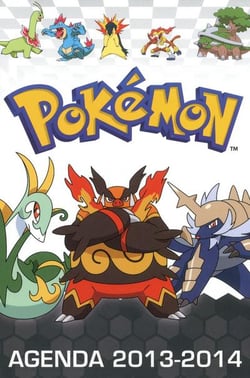 Pokémon - agenda (édition 2013/2014)
