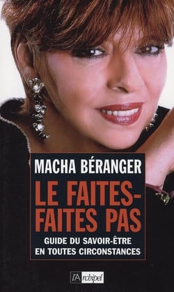 Le faites-faites pas - guide du savoir-être en toutes circonstances