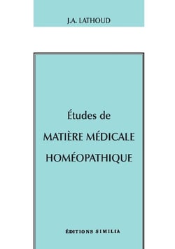 Études de matière médicale homéopathique