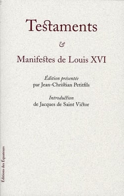 TESTAMENTS LOUIS XVI