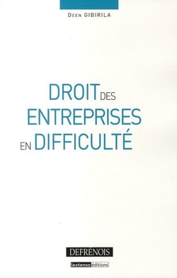 Droit des entreprises en difficulté