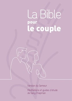 La Bible pour le couple - Rigide mauve