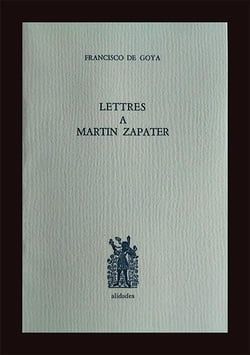 Lettres à martin zapater