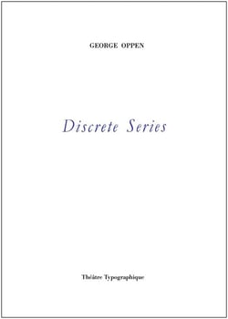 Discrète séries - copie de l'édition de 1993