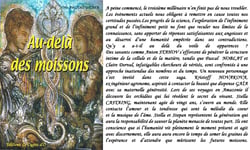 AU-DELA DES MOISSONS T12