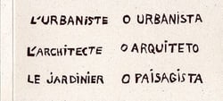 L'urbaniste, l'architecte, le jardinier