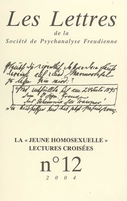 Les lettres de la spf n 12 - la  jeune homosexuelle  . lectures croisees