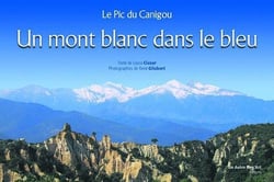 Un mont blanc dans le bleu - le pic du canigou