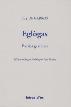 Eglogas poesias gasconas edition bilingue etablie par jean penent