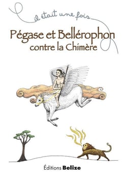 Pégase et bellérophon contre la chimère
