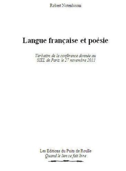 Langue française et poésie