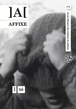 Affixe n°3 : -té