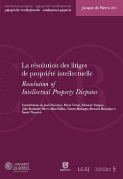 Résolution des litiges de propriété intellectuelle