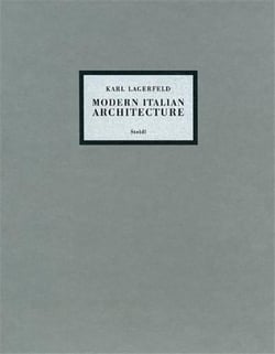 Karl lagerfeld modern italian architecture