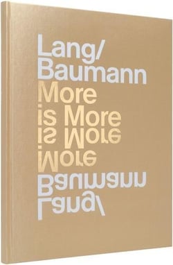 Lang/baumann more is more /anglais