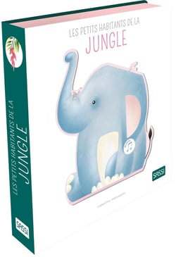Livres sonores - les petits habitants de la jungle