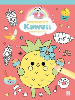 Kawaii bloc a colorier delices a gogo