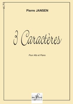 3 caractères pour alto et piano