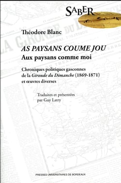 Théodore Blanc, as paysans coume jou / aux paysans comme moi