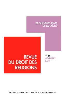 De quelques états de la laïcité