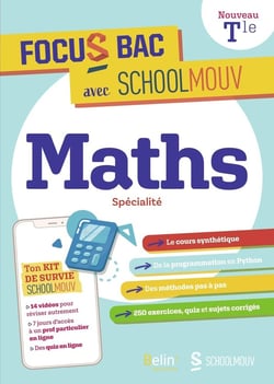 Maths spécialité, nouveau Tle.