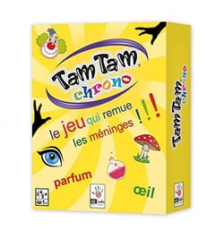 Tam Tam chrono : Le jeu qui remue les méninges !!! Parfum, oeil