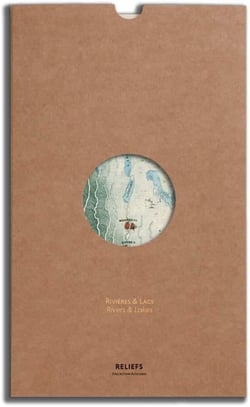 Carte - rivières et lacs