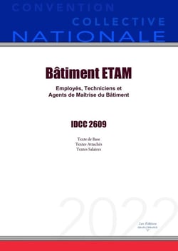Convention Collective Nationale Bâtiment ETAM IDCC 2609 : Employés, techniciens et agents de maîtrise du bâtiment