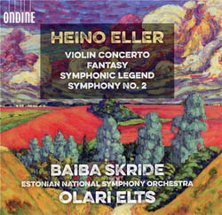 Concerto pour violon, fantaisie, symphonic legend, symphonie n°2