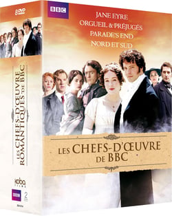Chefs-d'oeuvre de la BBC : Orgueil & préjugés + Jane Eyre + Nord & Sud + Parade's End