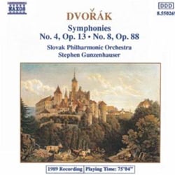 Symphonies No. 4 & 8