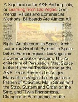 Robert Venturi denise scott-brown learning from las vegas