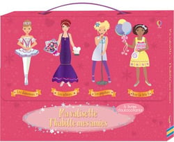 Ma valisette J'habille mes amies Les danseuses, Les actrices, Les popstars et Vive la fête ! - Dès 5 ans
