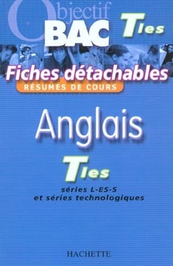 Objectif bac - fiches detachables - terminales l, es, s et series technologiques