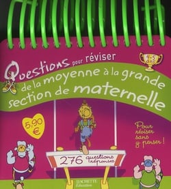 Questions pour réviser - de la moyenne à la grande section de maternelle