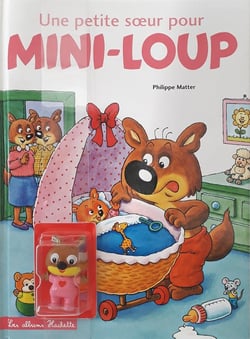Une petite soeur pour Mini-Loup avec figurine : Dilou