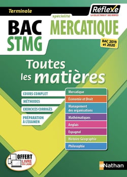 Mémos réflexes : mercatique - bac STMG - toutes les matières - terminale - enseignement de spécialité (édition 2017)
