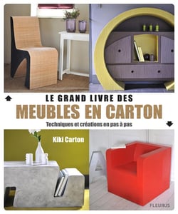 LE GRAND LIVRE DES MEUBLES EN CARTON-TECHNIQUES ET CREATIONS EN PAS A PAS
