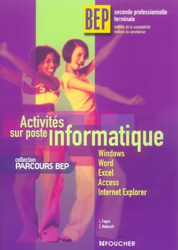 Activites sur poste informatique