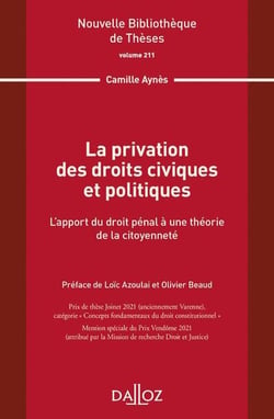 La privation des droits civiques et politiques